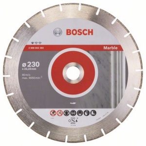 Bosch Diamentowa tarcza tnąca STANDARD FOR MARBLE 230x22,2mm 2608602283 1