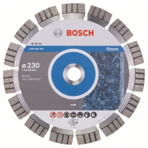 Bosch Tarcza tnąca diamentowa Best for Stone 230 x 22mm - 2608602645 1