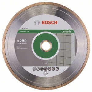 Bosch Diamentowa tarcza tnąca STANDARD FOR CERAMIC 250x25,40mm 2608602539 1