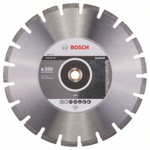 Bosch Tarcza tnąca diamentowa Standard for Asphalt 350 x 25,4mm - 2608602625 1