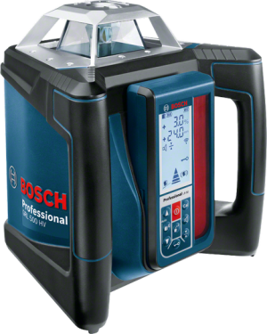 Bosch Laser obrotowy GRL 500HV BT170 statyw łata walizka ładowarka uchwyt (06159940EF) 1