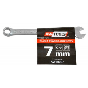 AWTools Klucz płasko-oczkowy 7mm (AW40007) 1