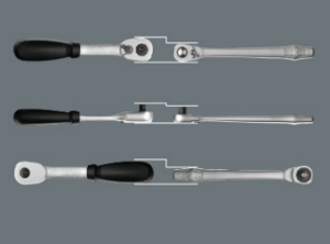 Wera Grzechotka standardowa 1/4" 141mm (05004004001) 4