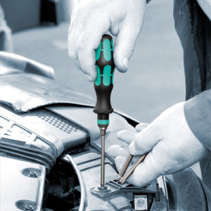 Wera Rękojeść do bitów 1/4" z magnesem + 6 bitów (05073240001) 2