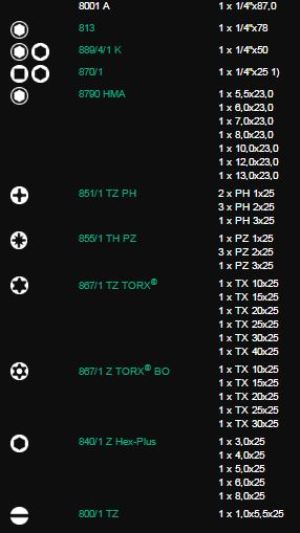 Zestaw narzędzi Wera Tool-Check Plus 39 el. (05056490001) 9