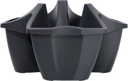 Prosperplast DONICZKA CROWN 480mm - ANTRACYT (S433) PDCRO480-S433 - DCRO480-S433 1