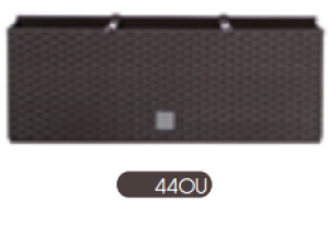 Prosperplast Doniczka RATO CASE 600mm umbra - DRTC600-440U 2