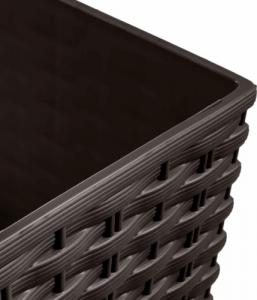 Prosperplast DONICZKA RATO LOW 400mm - UMBRA (440U) PDRTS400L-440U - DRTS400L-440U 2