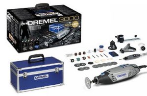 Dremel Narzędzie wielofunkcyjne 3000-5/70 Gold Kit walizka aluminiowa (F0133000LW) 1