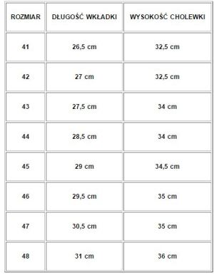 Lemigo Kalosze ocieplane Wader 47 zielone 758920047A 2
