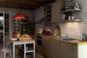 Bateria kuchenna Deante Narcyz stojąca chrom (BDN 071M) 2