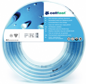 Cellfast Wąż niezbrojony ogólnego stosowania na stojak 8 x 1,5mm 120m (20-662) 1