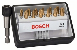 Bosch Zestaw końcówek wkręcających Robust Line M Max Grip 13 elementów (2607002577) 1