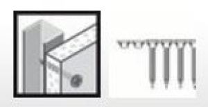 Bosch Wkręt samogwintujący PH2 gwint drobnozwojny S-F 3,9 x 35mm taśma 1000szt. do MA55 (2608000552) 3