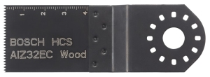 Bosch Brzeszczot do cięcia wgłębnego HCS, wood AIZ 32 EC 32 x 40mm (2608661637) 1