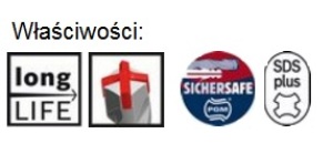 Wiertło Bosch do betonu SDS+ 8mm  (2608833790) 5