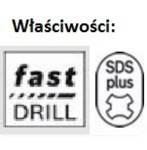 Wiertło Bosch do betonu SDS+ 22mm  (2608680293) 4