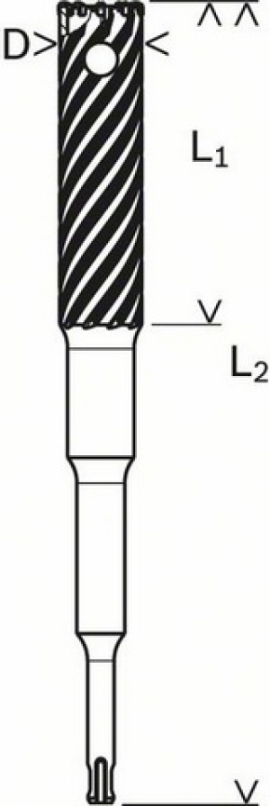 Wiertło Bosch SDS+ 16mm  (2608586994) 3