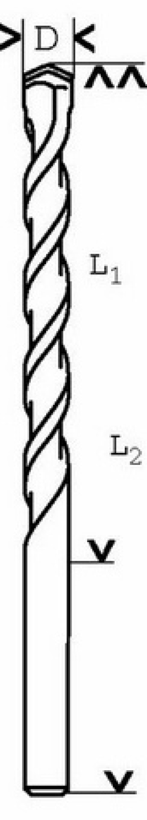 Wiertło Bosch do betonu walcowe 9mm (2608597664) 3