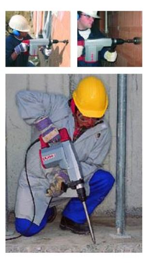 Młotowiertarka Duss Młotowiertarka Sds-Max kombi PX76 SET 1050W (PX76) 2