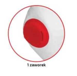 Dedra Półmaska przeciwpyłowa z 1 zaworkiem FFP2 2 szt. CE (BH1082-002) 2