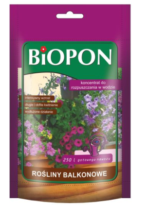 Biopon Nawóz rozpuszczalny do roślin balkonowych 250g (247) 1