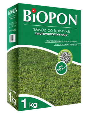 Biopon Nawóz granulowany do traw zachwaszczonych 5kg (1181) 1