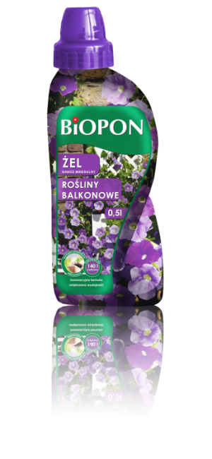 Biopon Nawóz mineralny w żelu do roślin balkonowych 0,5L (1262) 1