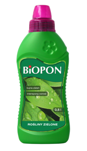 Biopon Nawóz w płynie do roślin zielonych 1L (1006) 1
