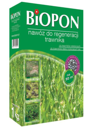 Biopon Nawóz granulowany do regeneracji trawnika 3kg (1186) 1