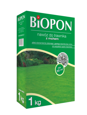 Biopon Nawóz granulowany do trawnika z mchem 3kg (1050) 1