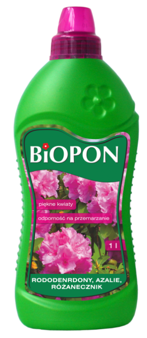 Biopon Nawóz w płynie do rododendronów, azalii, różaneczników 1l 1