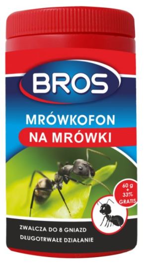 Bros Preparat do zwalczania mrówek Mrówkofon 60g (008) 1