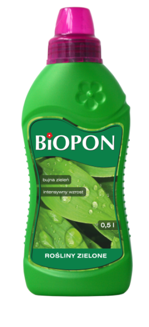 Biopon Nawóz w płynie do roślin zielonych 0,5L (1005) 1