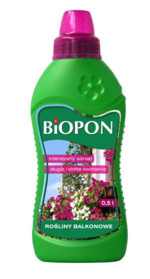 Biopon Nawóz w płynie do roślin balkonowych 0,5L (1011) 1