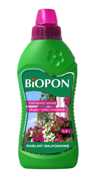 Biopon Nawóz w płynie do roślin balkonowych 1L (1012) 1