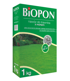 Biopon Nawóz granulowany do trawników z mchem 5kg (1121) 1