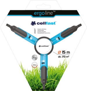 Cellfast Zraszacz obrotowy Ergo trójramienny (53-415) 4