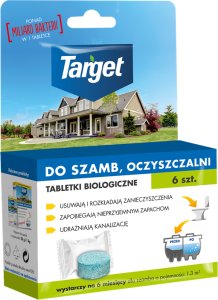 Target Tabletki Biologiczne Do Szamba i Oczyszczalni 6 szt. 1