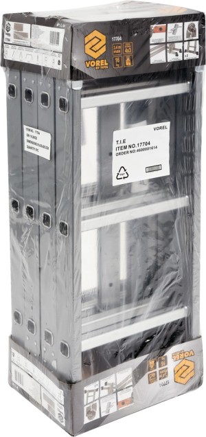 Vorel Drabina wielofunkcyjna aluminiowa 12 stopniowa (17704) 4