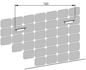 Elita Szafka podumywalkowa Ambio 80cm niebieski (165888) 3