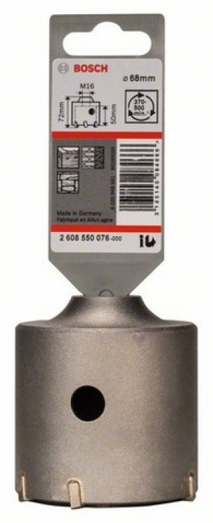 Bosch Koronka wiertnicza SDS-Plus do adapterów sześciokątnych 68mm (2608550076) 2