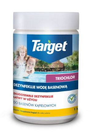 Target Chlor do basenów Triochlor tabletki 1kg 1