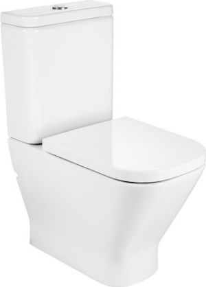 Zestaw kompaktowy WC Roca Miska kompaktowa WC Rimless Gap (A34273700H) 1