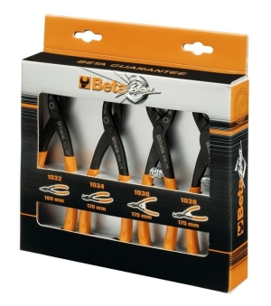 Beta Tools Zestaw szczypiec do pierścieni zabezpieczających 4szt. 1