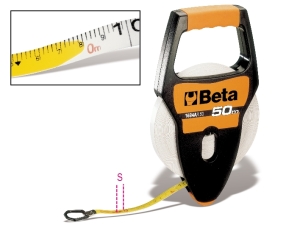 Beta Tools Przymiar zwijany z rękojeścią taśma z włókna szklanego 13mm x 50m (016940250) 1