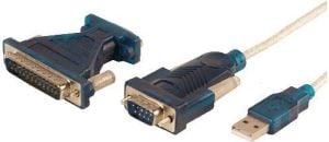 LogiLink Adapter USB 2.0 na port szeregowy SERIAL 9+25pin 1