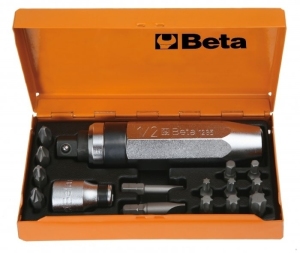 Beta Tools Wkrętak udarowy + akcesoria (1295/C14) 1