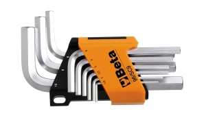 Beta Tools Zestaw kluczy imbusowych hex typ L 1,5-10mm 9szt. (000960374) 1
