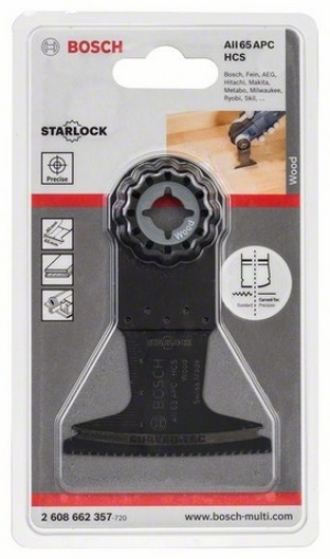 Bosch Brzeszczot HCS do cięcia wgłębnego AII 65 APC 40 x 65mm (2608662357) 2
